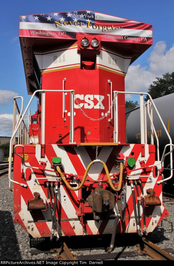 CSX 911 end detail